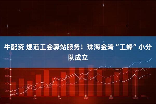牛配资 规范工会驿站服务！珠海金湾“工蜂”小分队成立